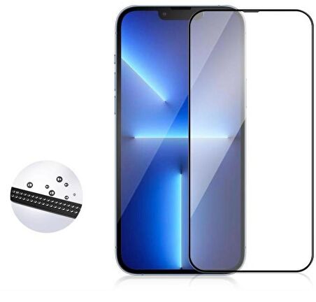 Vendas iPhone 15 Pro Uyumlu (15 Pro) Vista Super Hardness Alüminasilicate Cam Ekran Koruyucu