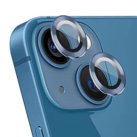 Vendas iPhone 15 Uyumlu Görüntüyü Bozmayan Safir Cam Kamera Lens Koruyucu