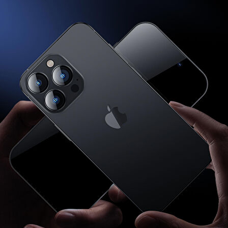 Vendas iPhone 14 Pro Max Uyumlu Safir Strong Tam Uyumlu Kamera Lens Koruyucu