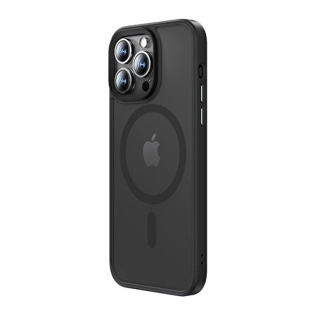 Vendas iPhone 14 Pro Max Uyumlu Pexi Serisi Magsafe Şarj Özellikli Mist Hybrid Smooth Kılıf