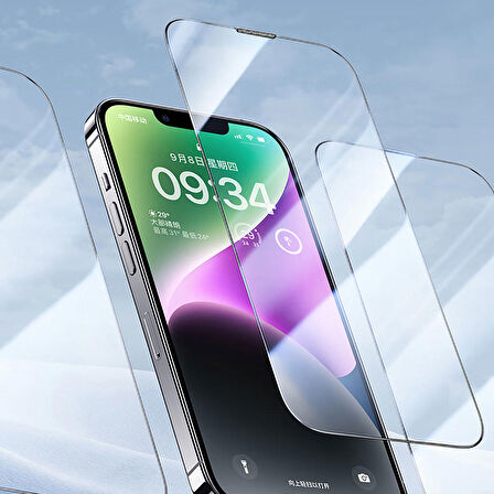 Vendas iPhone 13 Uyumlu Hidrofobik Warrior Hardness Oleofobik Cam Ekran Koruyucu 2 Adet