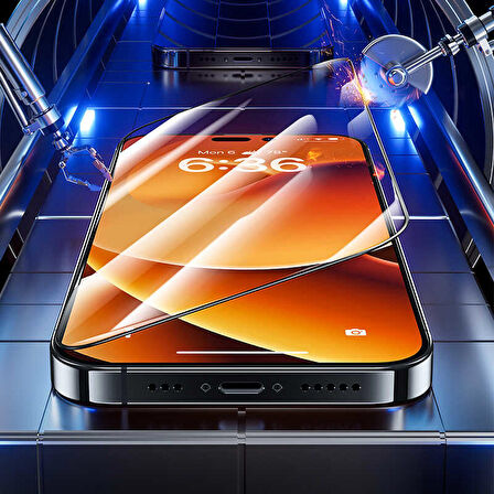 Vendas iPhone 14 Pro Max Uyumlu Olifobik Hardness V-Pro Tempered Cam Ekran Koruyucu 2 Adet