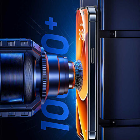 Vendas iPhone 14 Pro Max Uyumlu Olifobik Hardness V-Pro Tempered Cam Ekran Koruyucu 2 Adet