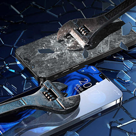 Vendas iPhone 14 Plus Uyumlu Strong Gorilla Hardness Tempered Cam Ekran Koruyucu