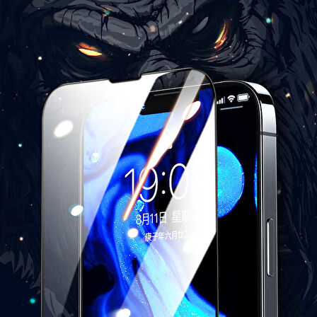 Vendas iPhone 13 Mini Uyumlu Strong Gorilla Hardness Tempered Cam Ekran Koruyucu