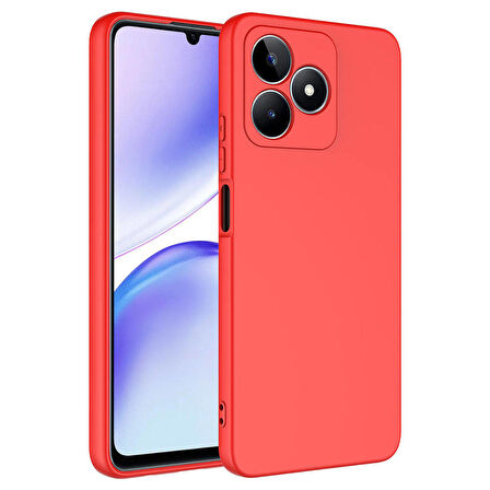 Vendas Realme C53 Uyumlu Lansman Serisi Içi Kadife Ipek Dokulu Lansman Kılıf