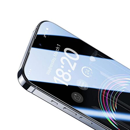 Vendas iPhone 13 Pro Max Uyumlu Ges Serisi Anti Reflective Hardness Temperli Cam Ekran Koruyucu