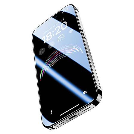 Vendas iPhone 13 Pro Max Uyumlu Ges Serisi Anti Reflective Hardness Temperli Cam Ekran Koruyucu
