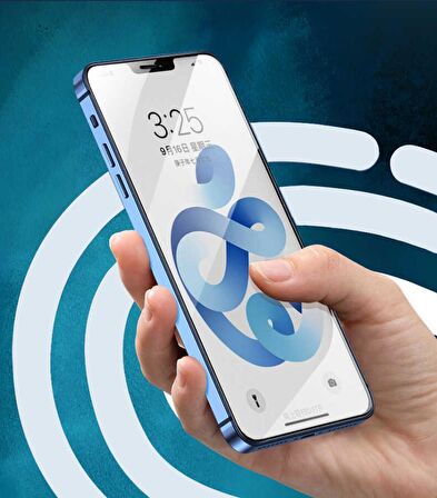 Vendas iPhone 11 Pro Max Uyumlu Ges Serisi Anti Reflective Hardness Temperli Cam Ekran Koruyucu