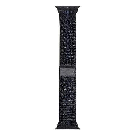 Vendas Apple Watch 42mm Uyumlu Cırt Bantlı Hasır Kordon Strap Kayış ( Saat Değildir )