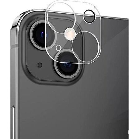 Vendas iPhone 15 Uyumlu ( iPhone 15 ) Temperli Cam Kamera Lens Koruyucu