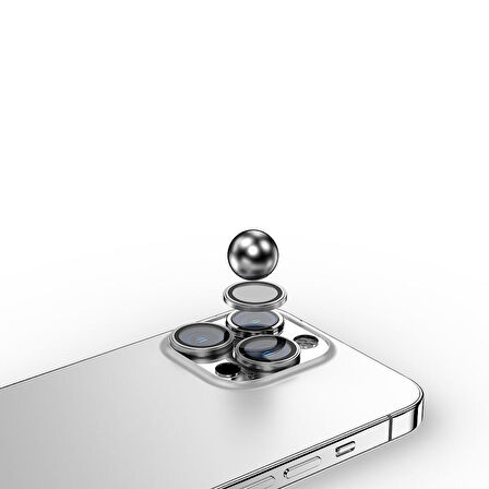 Vendas Apple Uyumlu iPhone 15 Pro Max Zore CL-13 Kamera Lens Koruyucu