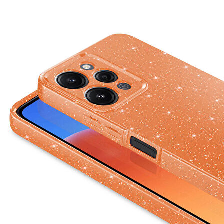 Vendas Xiaomi Redmi 12 Uyumlu Koton Serisi Kamera Korumalı Simli Lüks Silikon Kılıf