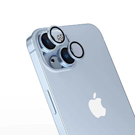 Vendas iPhone 15 Uyumlu Hardness Sapphire Kamera Lens Koruyucu