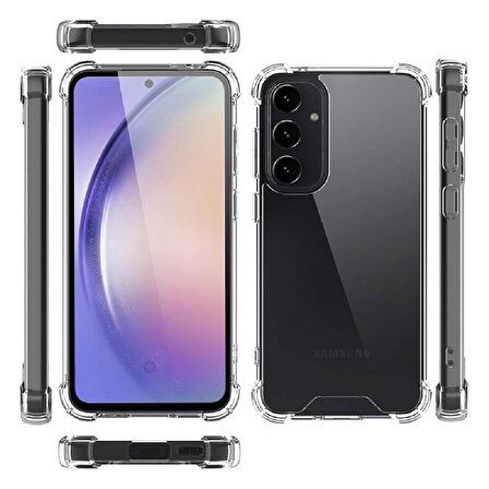 Vendas Samsung S23 FE Uyumlu Wall Serisi Airbag Köşeli Nitro Anti-Shock Silikon Kılıf