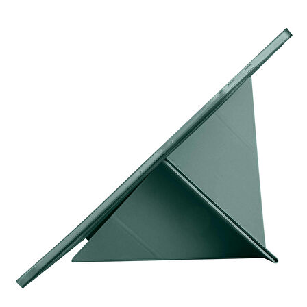 Vendas Samsung Galaxy Tab S9 Ultra Kılıf Zore Tri Folding Kalem Bölmeli Standlı Kılıf