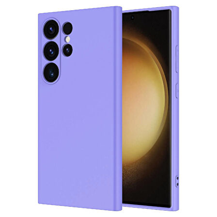 Vendas Samsung Galaxy S24 Ultra Kılıf Lansman Serisi Içi Kadife Ipek Dokulu Lansman Kılıf