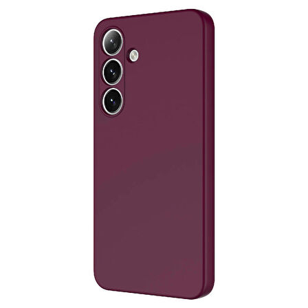 Vendas Samsung Galaxy S24 Kılıf Lansman Serisi Içi Kadife Ipek Dokulu Lansman Kılıf