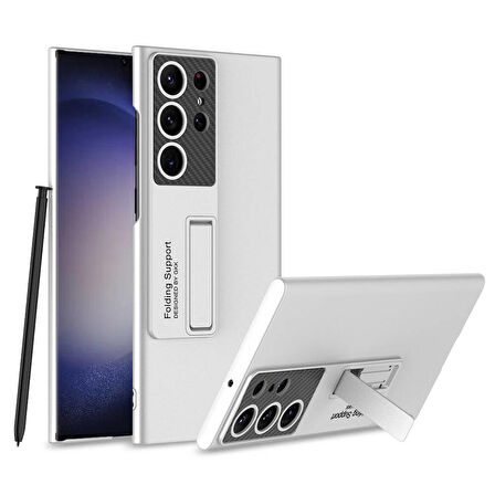 Vendas Samsung Galaxy S24 Ultra Kılıf Zore Standlı Ays Kapak