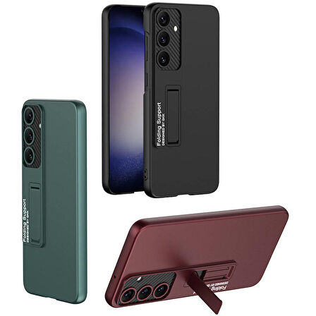 Vendas Samsung Galaxy S24 Plus Kılıf Zore Standlı Ays Kapak