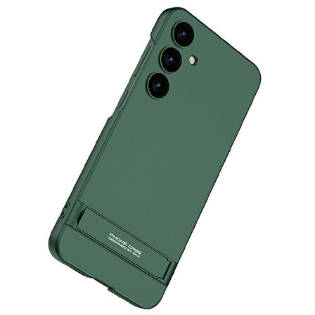 Vendas Samsung Galaxy S24 Kılıf Zore Kamera Korumalı Dikey Standlı Ays Kapak