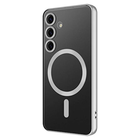 Vendas Samsung Galaxy S24 Plus Kılıf Kamera Korumalı Magsafe Wireless Şarj Özellikli Zore Demre Kapak