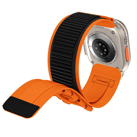 Vendas Apple Watch Ultra 49mm Zore KRD-99 Hasır Kordon