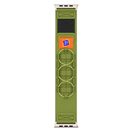 Vendas Apple Watch 7 45mm Zore KRD-99 Hasır Kordon