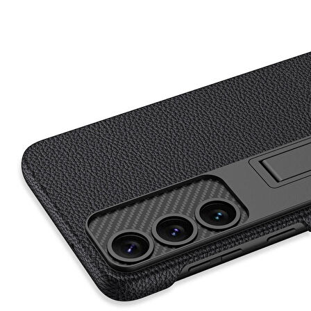 Vendas Samsung Galaxy S24 Plus Kılıf Zore Kıpta Standlı Kapak