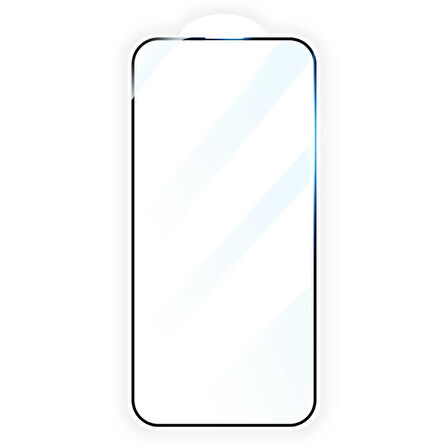 Vendas Apple iPhone 15 Pro Max Uyumlu Warrior HD Glossy Hardness 3D Rak Ekran Koruyucu