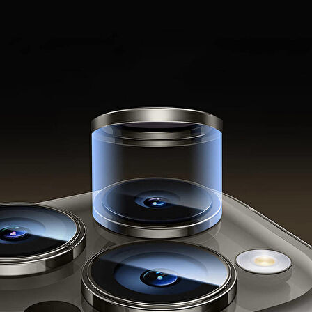 Vendas Apple iPhone 15 Pro Uyumlu Lens Guard Kamera Lens Koruyucu