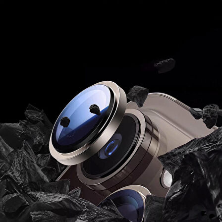 Vendas Apple iPhone 15 Pro Max Uyumlu Lens Guard Kamera Lens Koruyucu