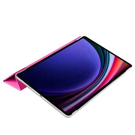 Vendas Samsung Galaxy Tab S9 FE Plus Zore Smart Cover Standlı 1-1 Kılıf