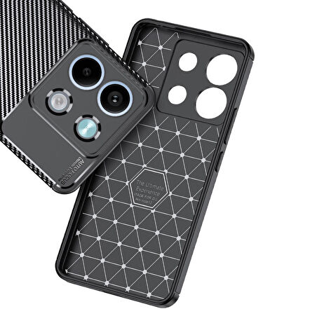 Vendas Xiaomi Redmi Note 13 5G Kılıf Zore Negro Silikon Kapak