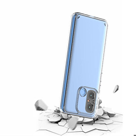 Vendas Xiaomi Redmi 12C Uyumlu Kılıf Darbe Dirençli Arka Çıkıntılı Magic Smooth Coss Kapak