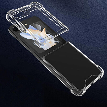 Vendas Samsung Galaxy Z Flip 5 Kılıf Zore Nitro Anti Shock Silikon