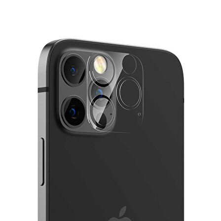 Vendas Apple iPhone 12 Pro Benks Soft Kamera Lens Koruyucu Cam
