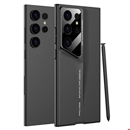 Vendas Samsung Galaxy S23 Ultra Kılıf Ultra İnce Kamera Korumalı Sert Rubber Zore Procase Kapak