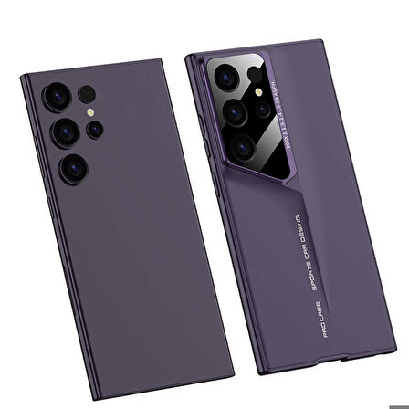 Vendas Samsung Galaxy S23 Ultra Kılıf Ultra İnce Kamera Korumalı Sert Rubber Zore Procase Kapak