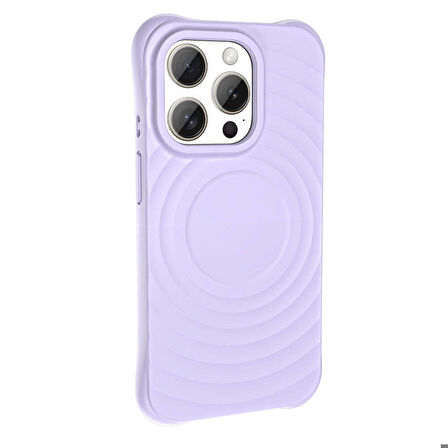 Vendas iPhone 15 Pro Max Magsafe Şarj Özellikli Airbagli Mat Görünümlü Zore Hepi Kapak