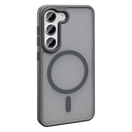 Vendas Samsung Galaxy S23 Kılıf Magsafe Şarj Özellikli Mat Arka Yüzey Zore Sio Kapak