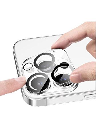 Vendas iPhone 14 Plus Uyumlu Integrad Tam Uyumlu Kamera Lens Koruyucu