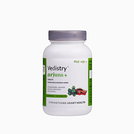 Vedistrty Arjuna+ Tablets 60 Tablet