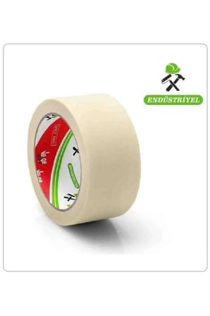 VEGE MASKELEME BANDI 48X30 m KREM (6 Adet) (ENDÜSTRİYEL KAĞIT BANT)