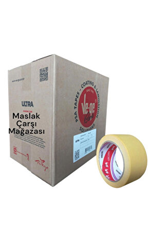 Maskeleme Bandı Ve-Ge Ultra 48mm x 35m Sarı Renk (Koli İçi 36 Adet)