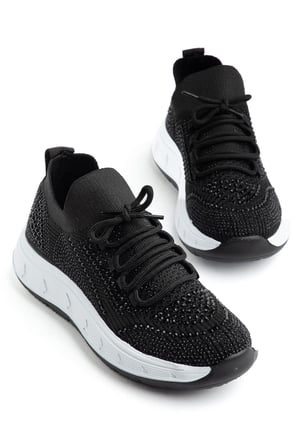Suins Veina Model Taş İşlemeli Kadın Spor Ayakkabı Sneaker
