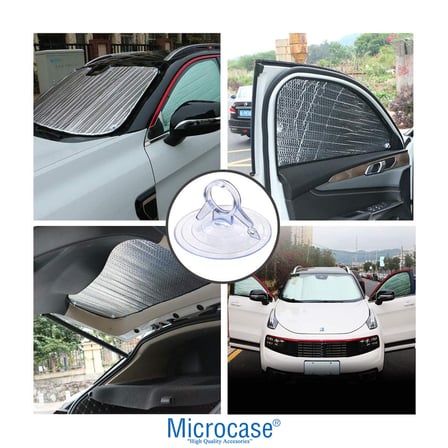 Microcase Çok Amaçlı Vantuz 4.5cm 6 Adet Şeffaf - AL5885