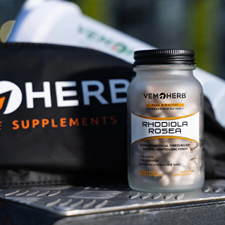 VEMOHERB Rhodiola Rosea 90 Caps.