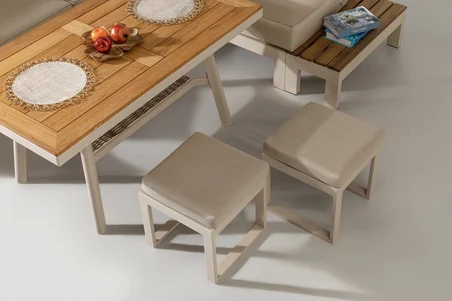 Venedik Bahçe Balkon Köşe Takımı