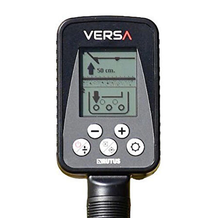 Rutus Metal Detectors Versa Dedektör Çift Başlıklı Bluetooth Kulaklıklı Pro Paket